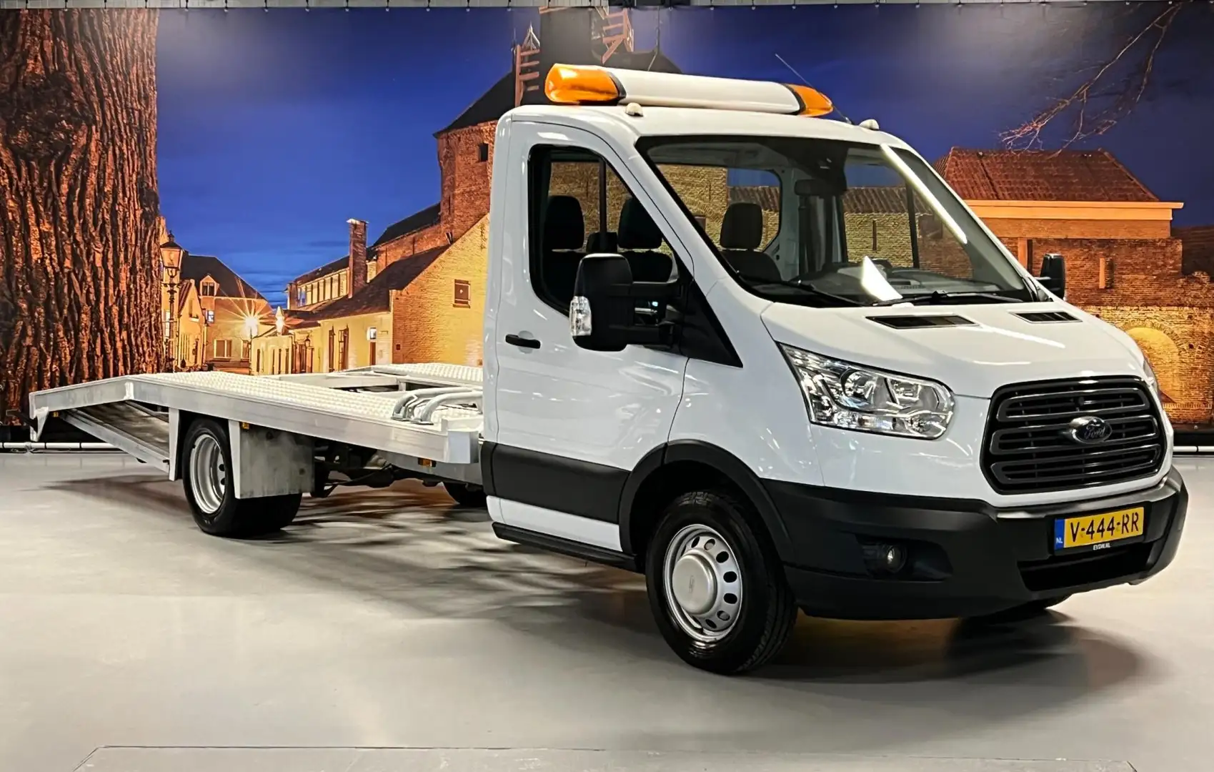Ford Transit 350 2.0 TDCI L4 Oprijwagen Airco Luchtvering Tijho Blanc - 2