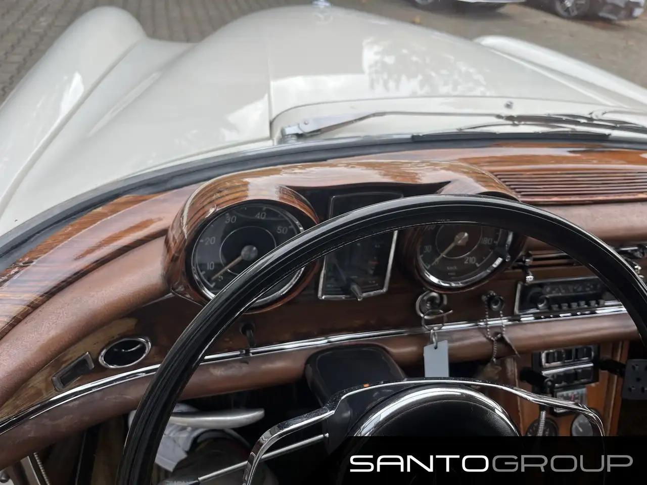 Mercedes-Benz 220 SE b/C Leder elektrische Fensterheber Rollo, foto 12