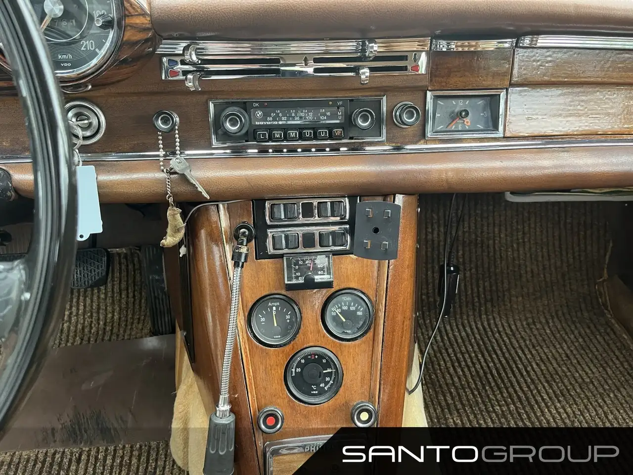 Mercedes-Benz 220 SE b/C Leder elektrische Fensterheber Rollo, foto 11