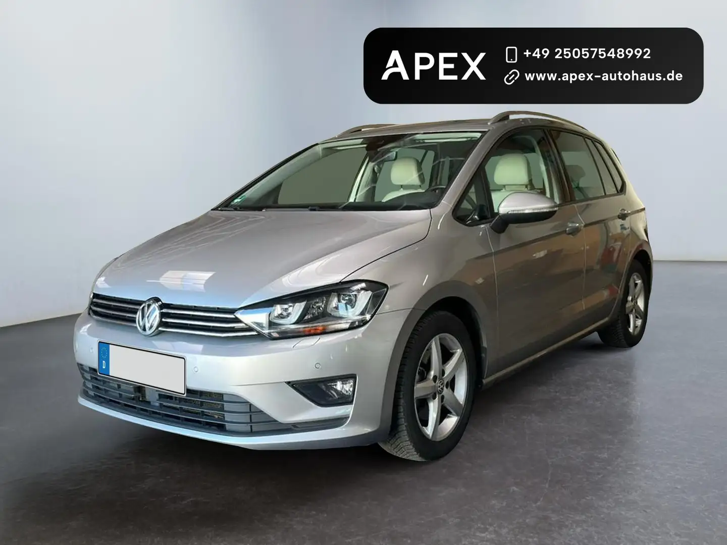 Volkswagen Golf Sportsvan VII 1.6 TDI DSG Highline Leder PDC Winterpaket ... Gris - 1