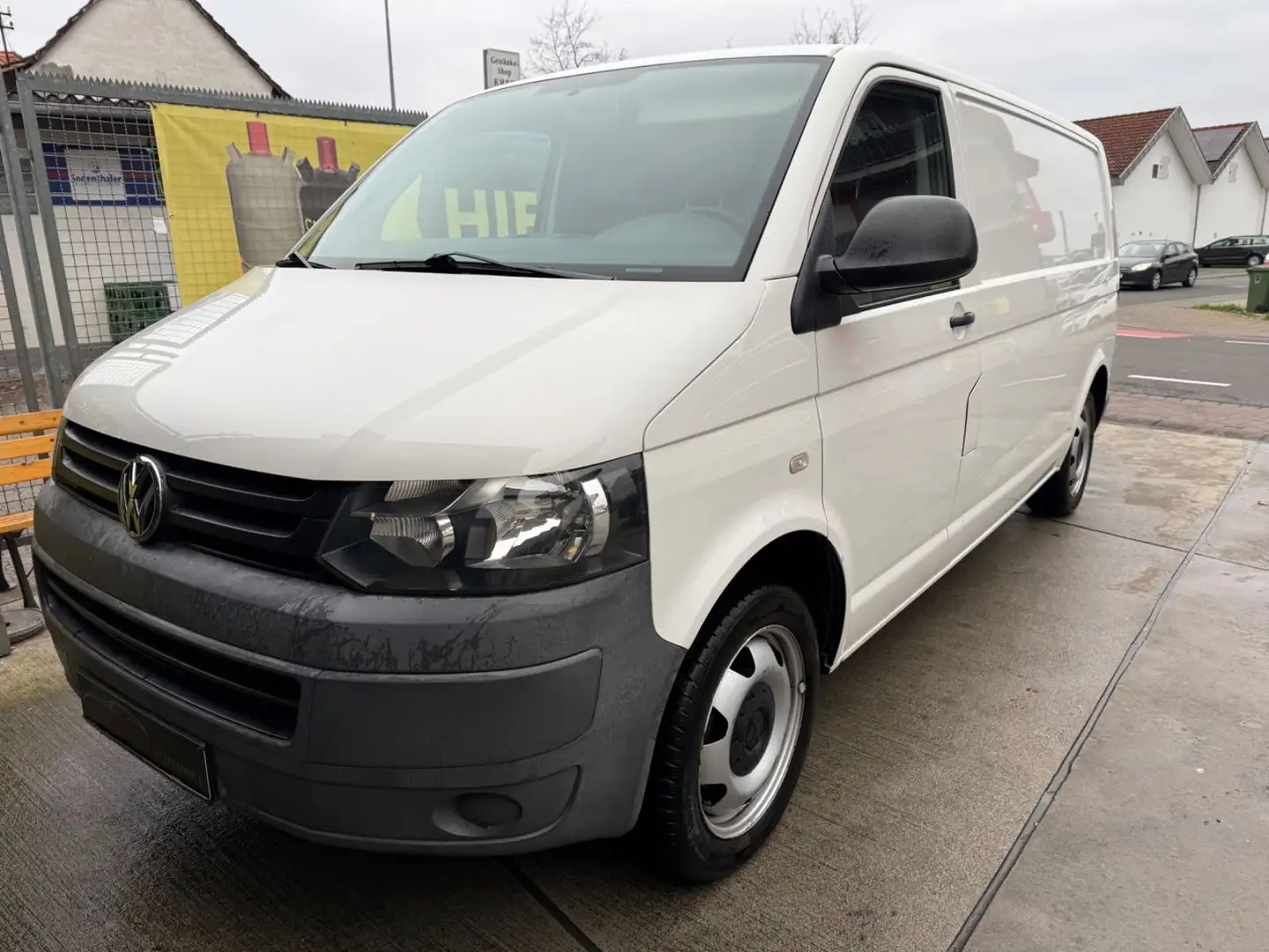 Volkswagen T5 Transporter Kasten-Kombi lang/ NAVI / AHK Blanc - 2
