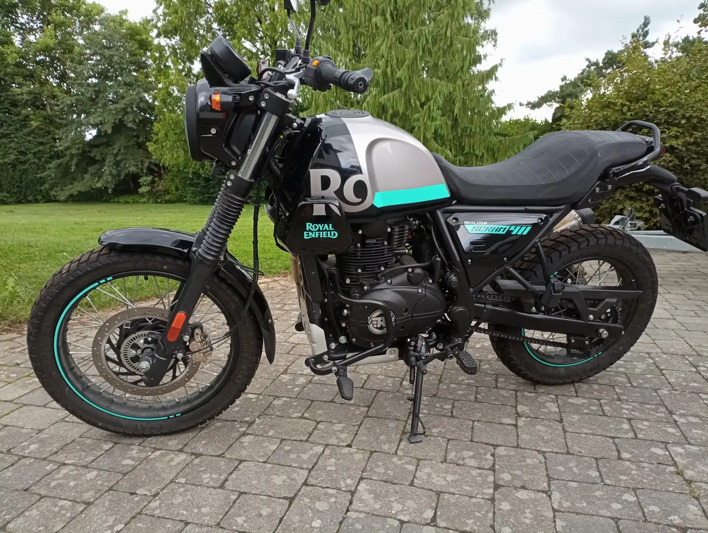 Royal Enfield Scram 411 Scram Negru - 1