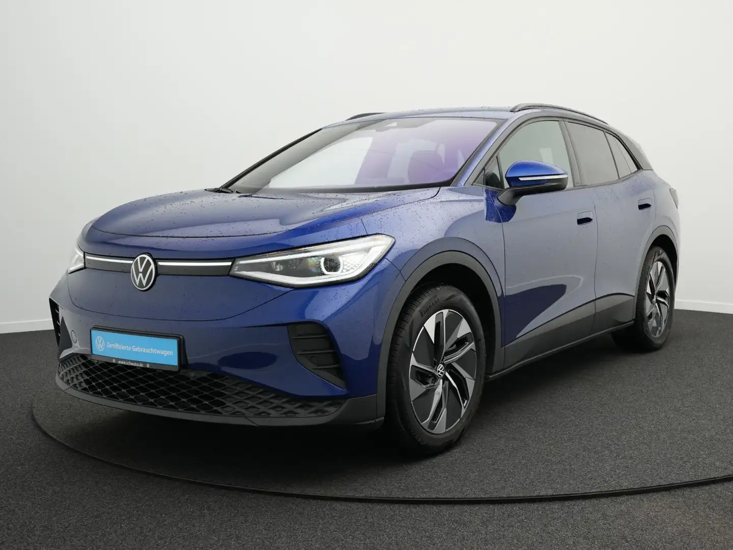 Volkswagen ID.4 Pro *Wärmep.*ACC*AHK*MATRIX*NAVI*LANE*19''* Bleu - 2