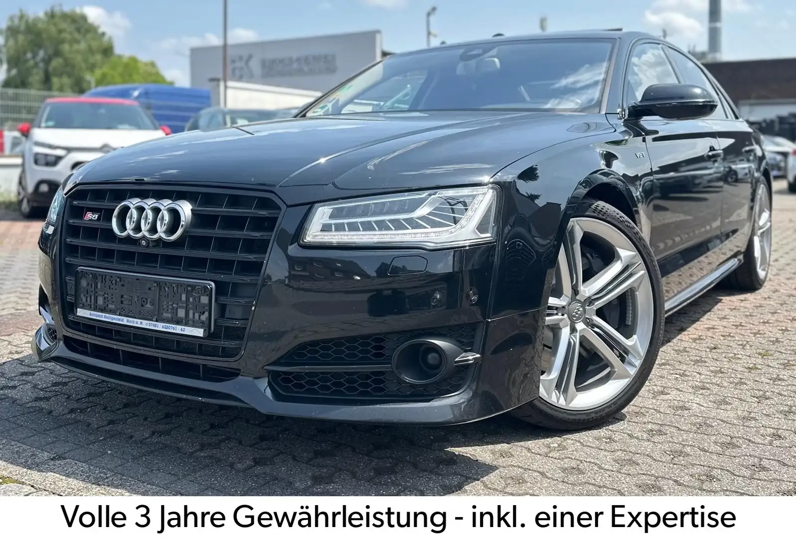 Audi S8 4.0 4x4-CARBON-SCH.DACH-SOFTCLOSE-STANDHEI- Noir - 1