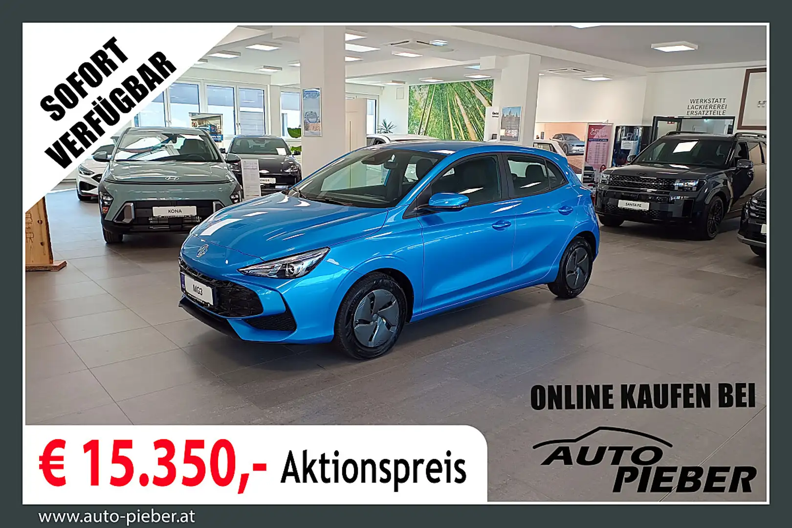 MG MG3 1,5 Select *Navi*Klima* Blau - 1