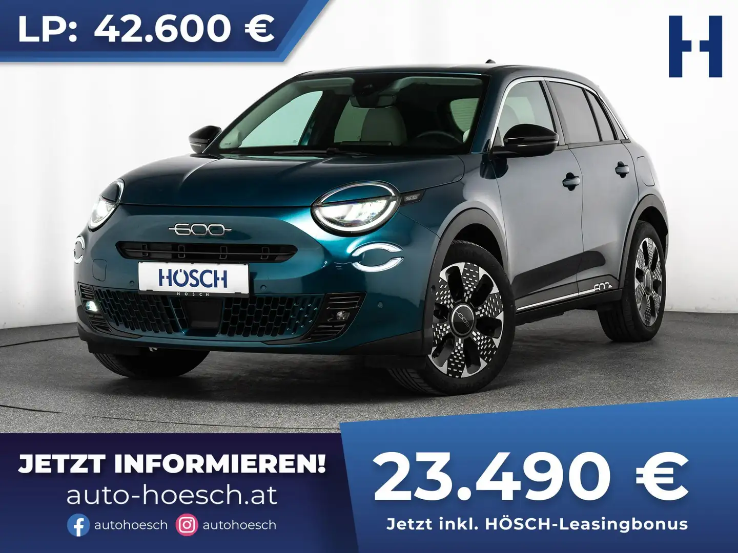 Fiat Sonstige 54 kWh La Prima LEDER ACC R-KAM WÄRMEPUMPE Grün - 1