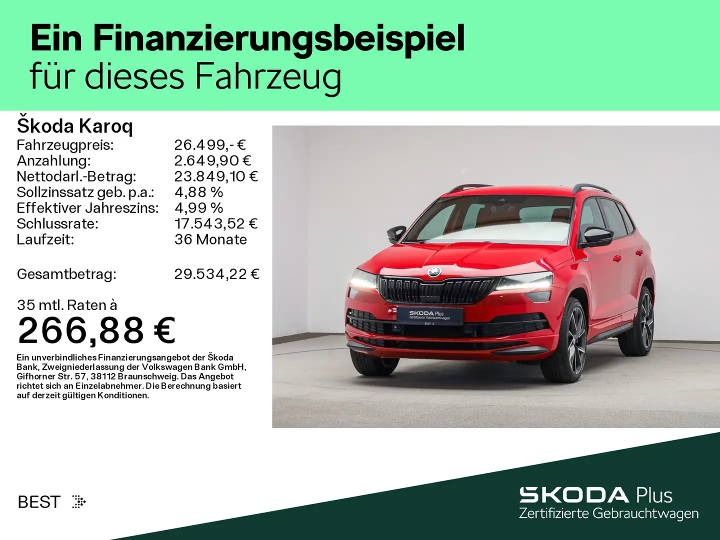 Skoda Karoq 2.0 TSI 4x4 DSG SPORTLINE*CANTON*KESSY*AHK Rouge - 2