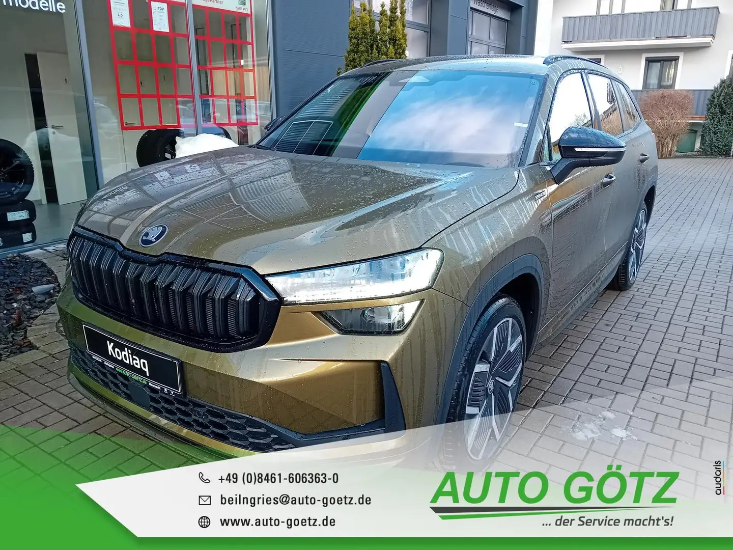Skoda Kodiaq Sportline DSG 4x4*AHK-Vorb.*Navi*Matrix*ACC*20"Alu Gold - 1