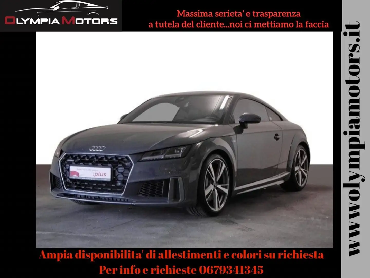 Audi TT COUPE 45 QUATTRO S TRONIC S LINE MATRIX B&O Grigio - 1