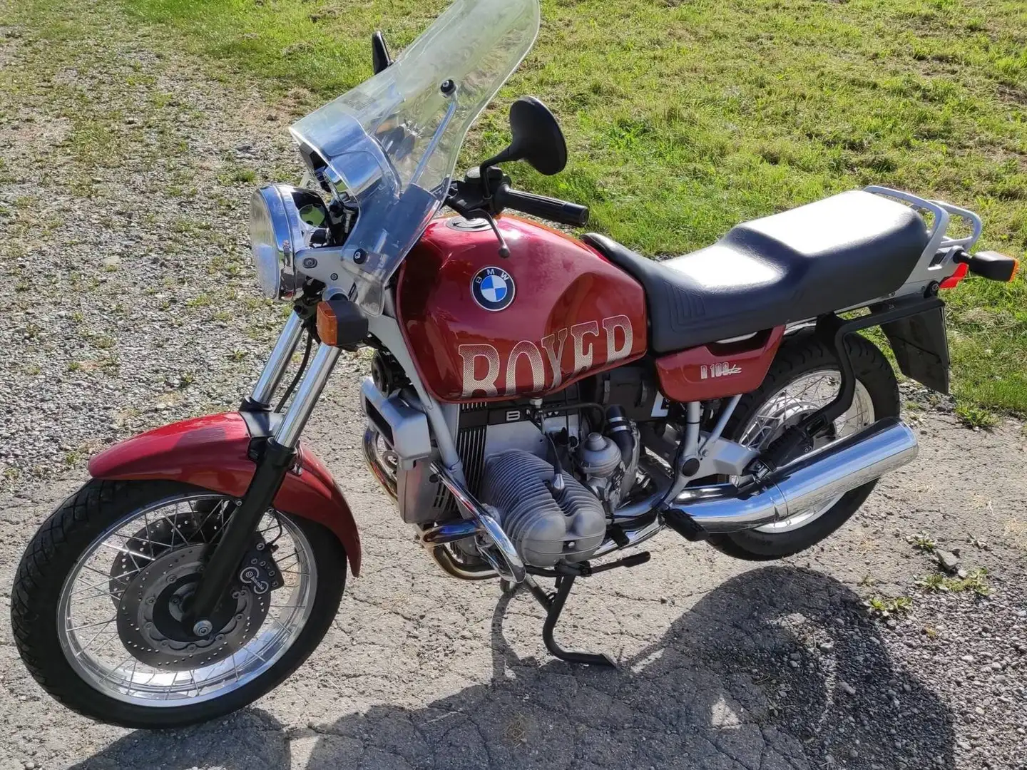 BMW R 100 R Roşu - 2