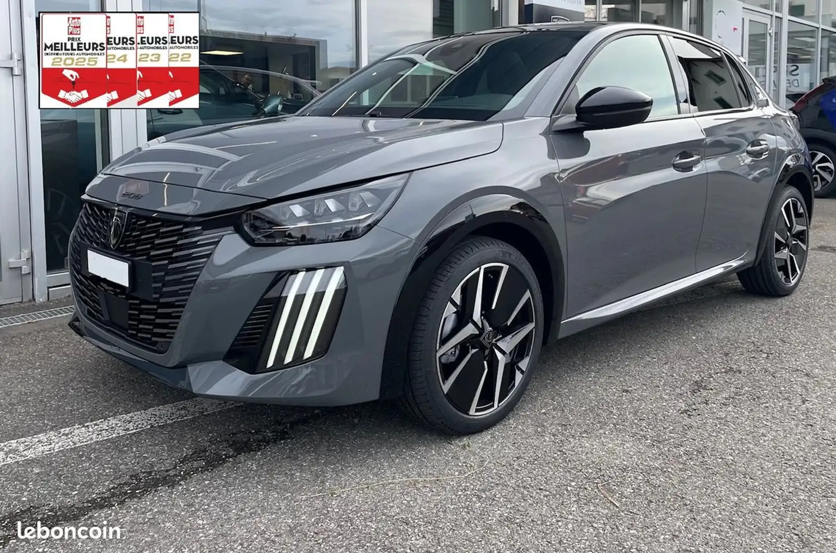 Peugeot 208 GT hybride 136 e-dcs6 Gris - 1