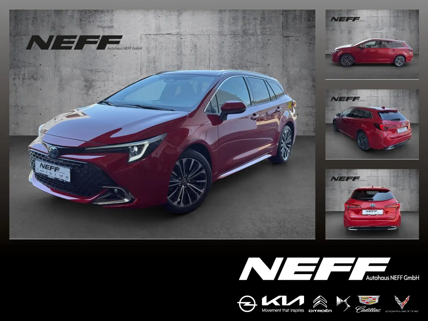 Toyota Corolla TS 2.0 Teamplayer ACC FLA KAM NAVI Rot - 1