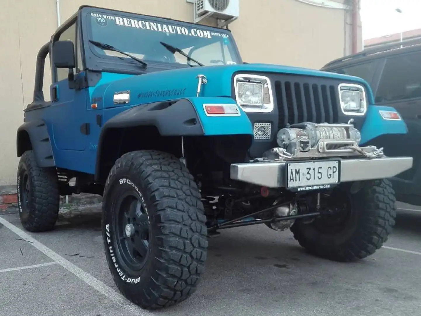 Jeep Wrangler Wrangler YJ Hard Top 4.0 autocarro offroad Azul - 1