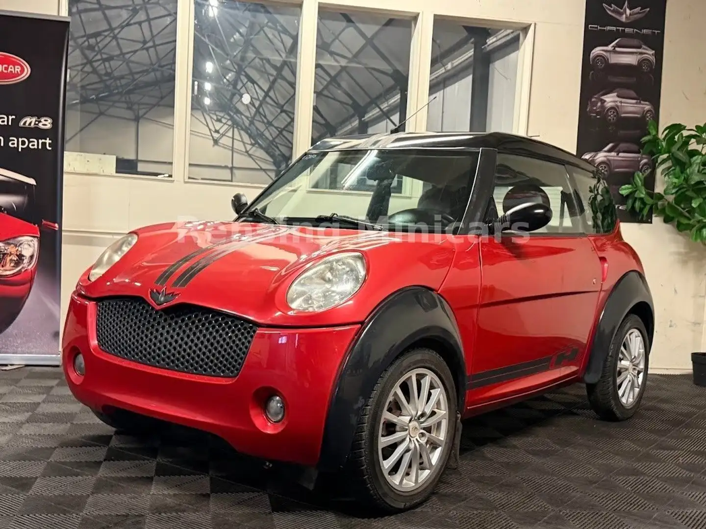 Chatenet Sonstige CH26 Mini Cooper Mopedauto Microcar 45 KM auto Rot - 2