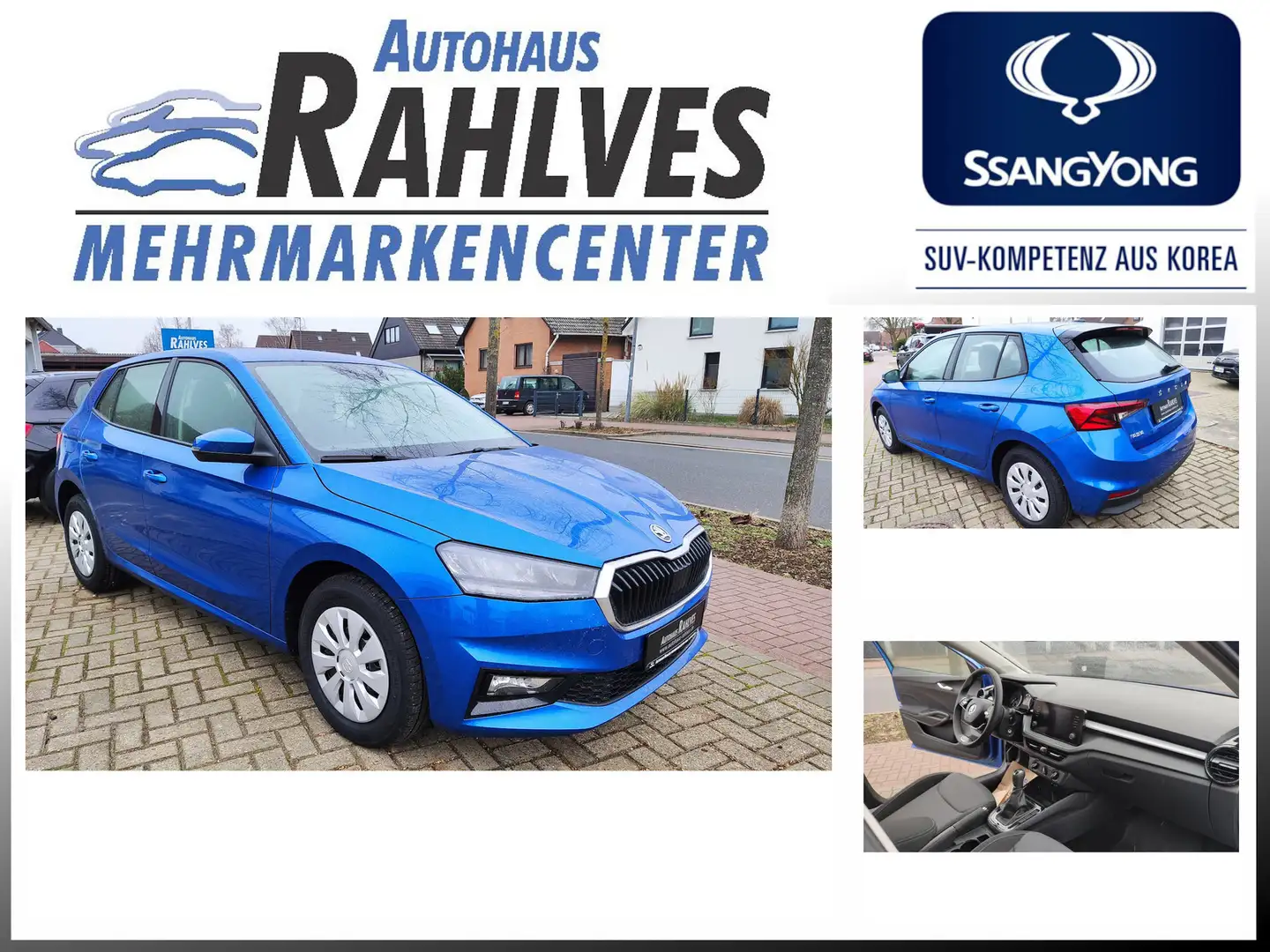 Skoda Fabia Ambition Plus Blau - 1