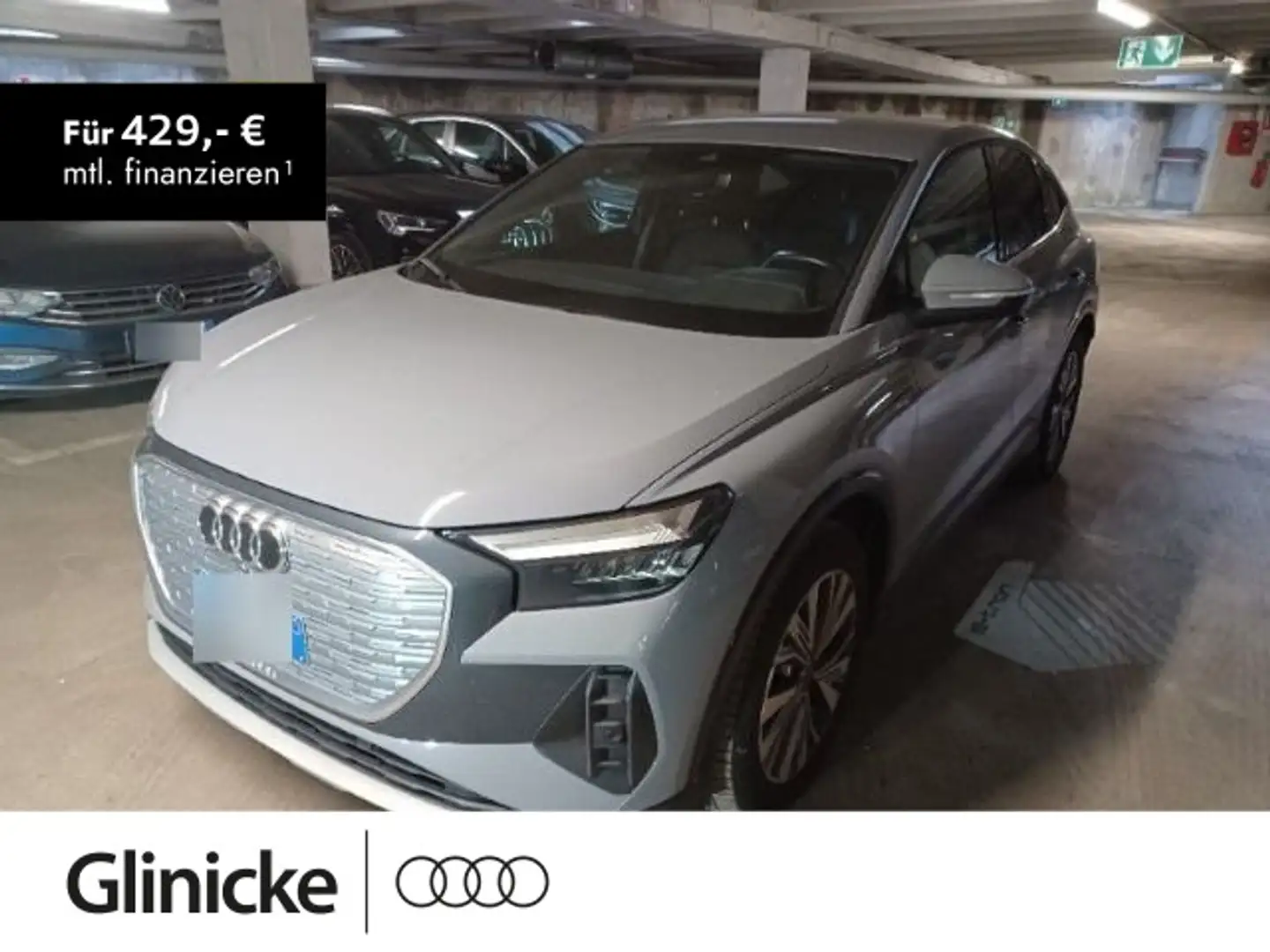 Audi Q4 e-tron 40 e-tron 77kWh SiHz LED PDC Grau - 1