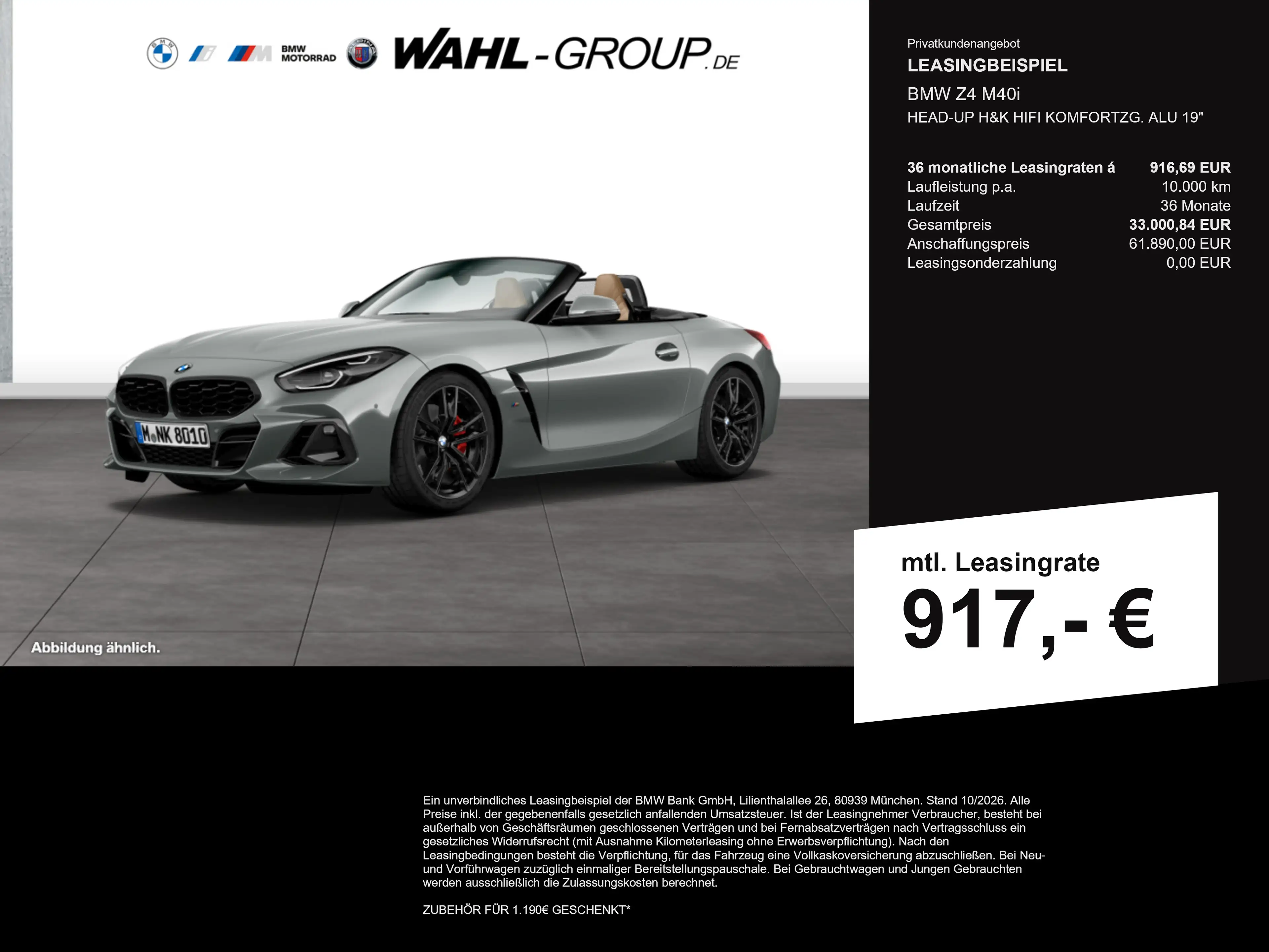 BMW Z4 M40i HEAD-UP H&K HIFI KOMFORTZG. ALU 19"