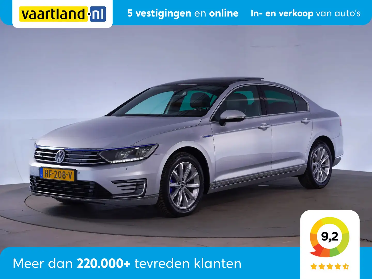 Volkswagen Passat 1.4 TSI GTE Highline[ Panoramadak Half lederen bek Grijs - 1
