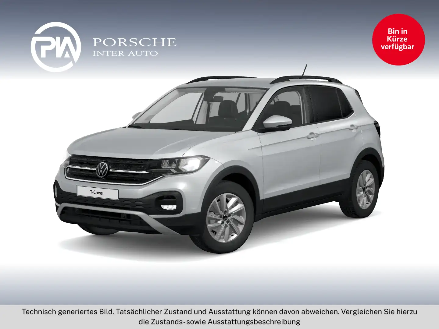 Volkswagen T-Cross Life TSI Silber - 1