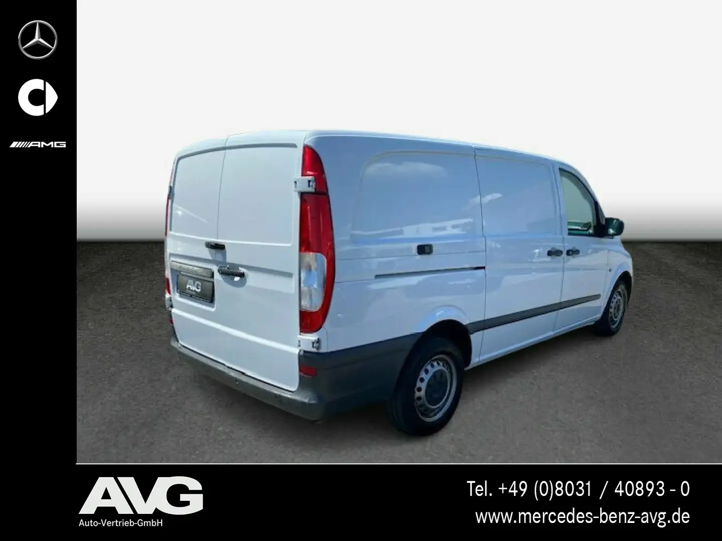 Mercedes-Benz Vito 113 CDI Kasten Lang Weiß - 2