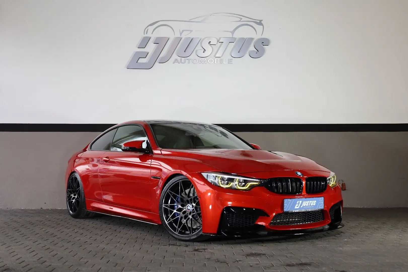 BMW M4 Competition/360*/HUD/H&K/TTW/LED/SHZ/SPUR/R20 Orange - 1