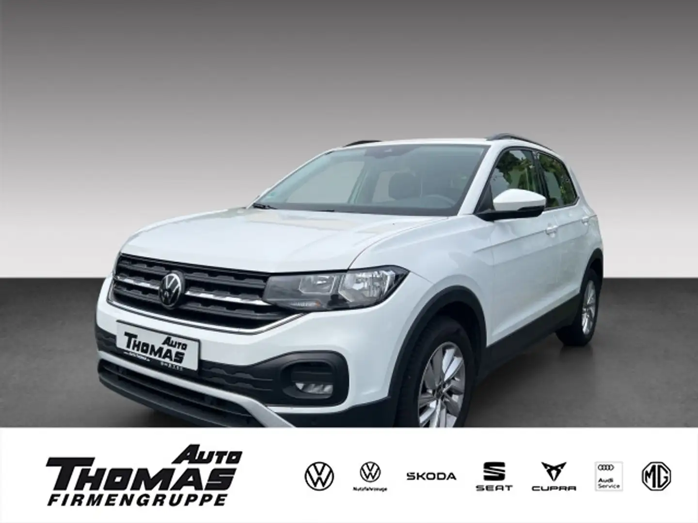 Volkswagen T-Cross 1.0 TSI 6-Gang Life SHZ Klima Weiß - 1