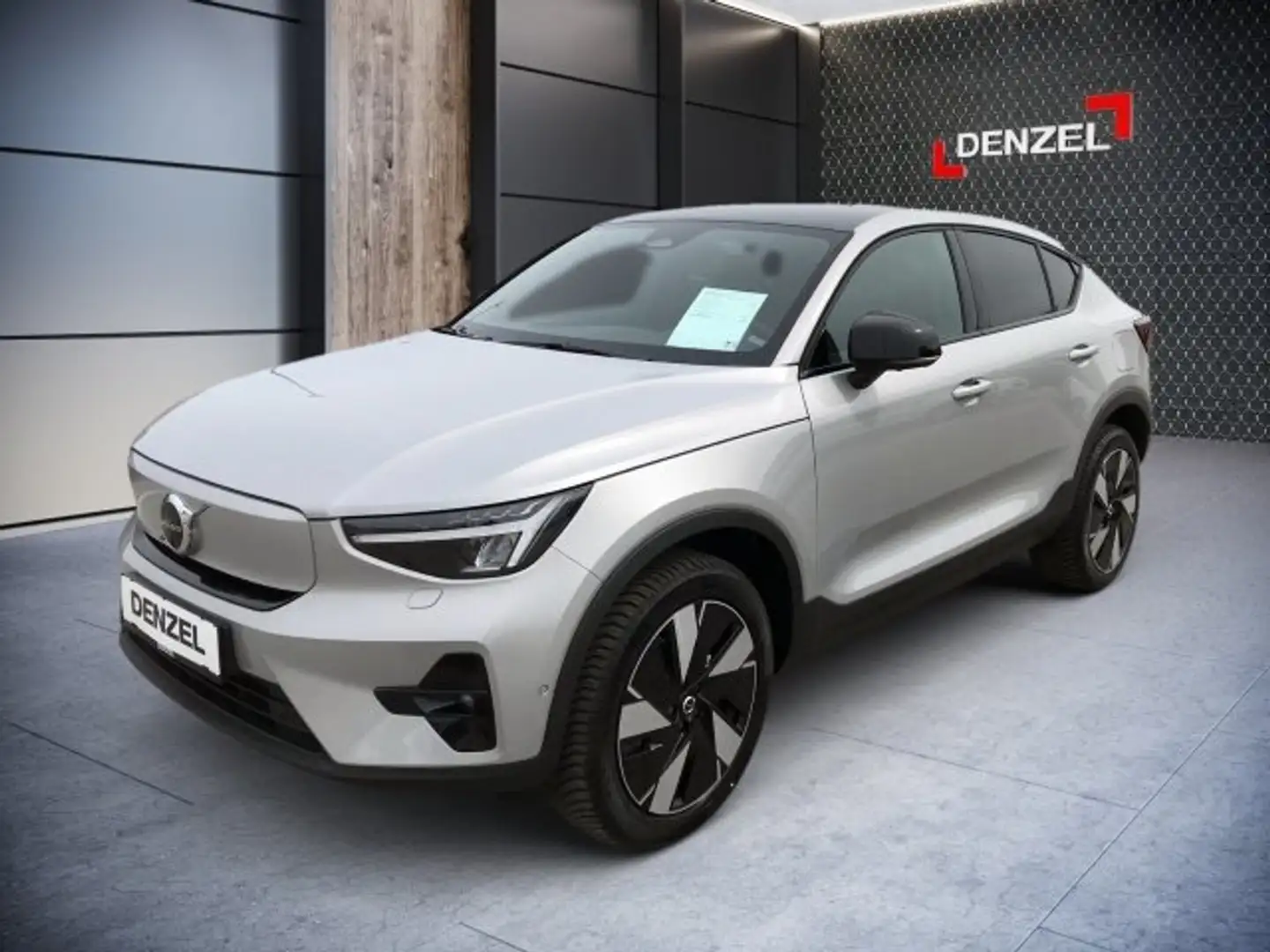 Volvo C40 Recharge Ultimate, Single Motor Extended Range, El Silber - 1