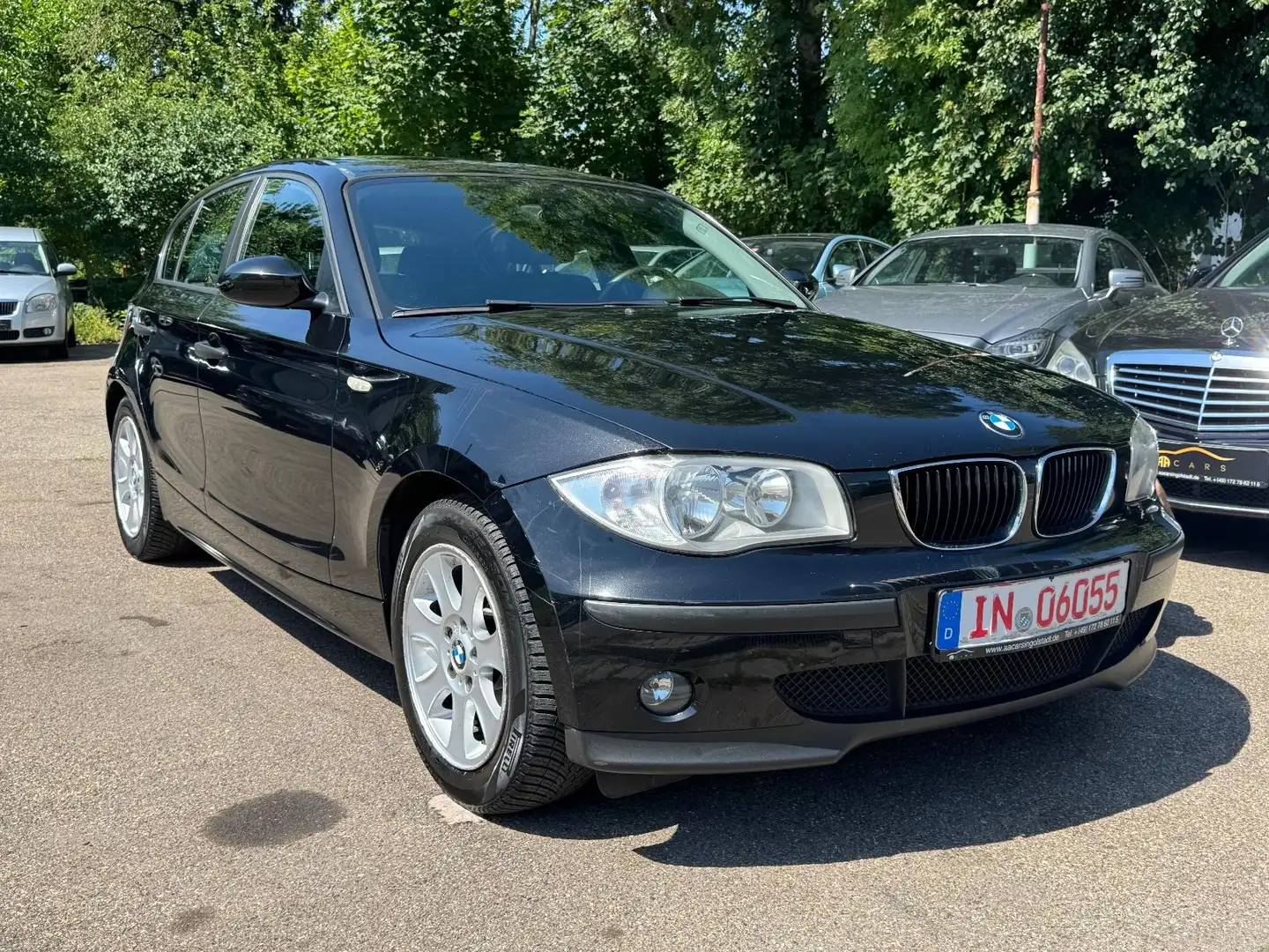 BMW 116 i Klima Radio TÜV Noir - 1
