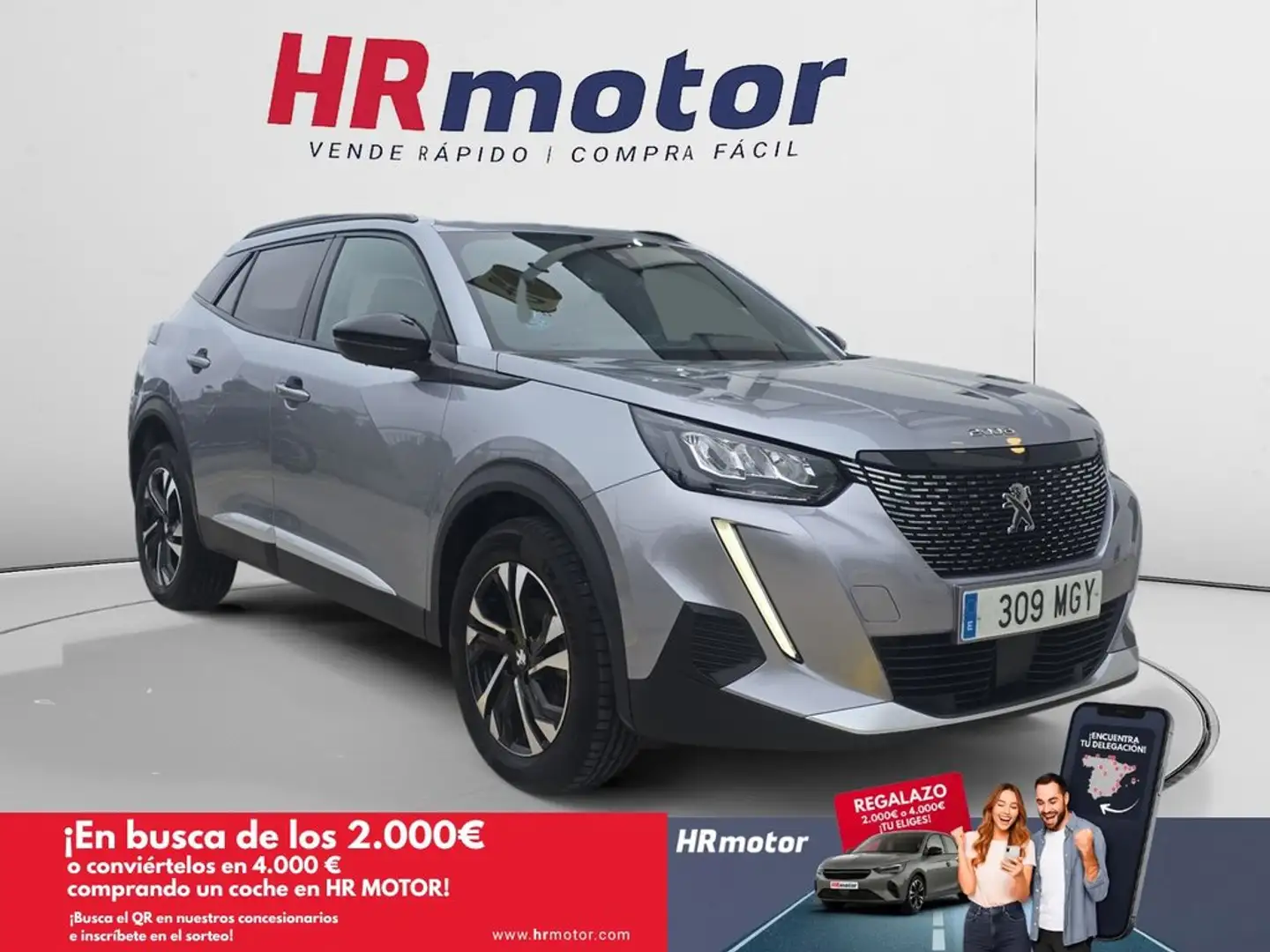 Peugeot 2008 Allure Gris - 1
