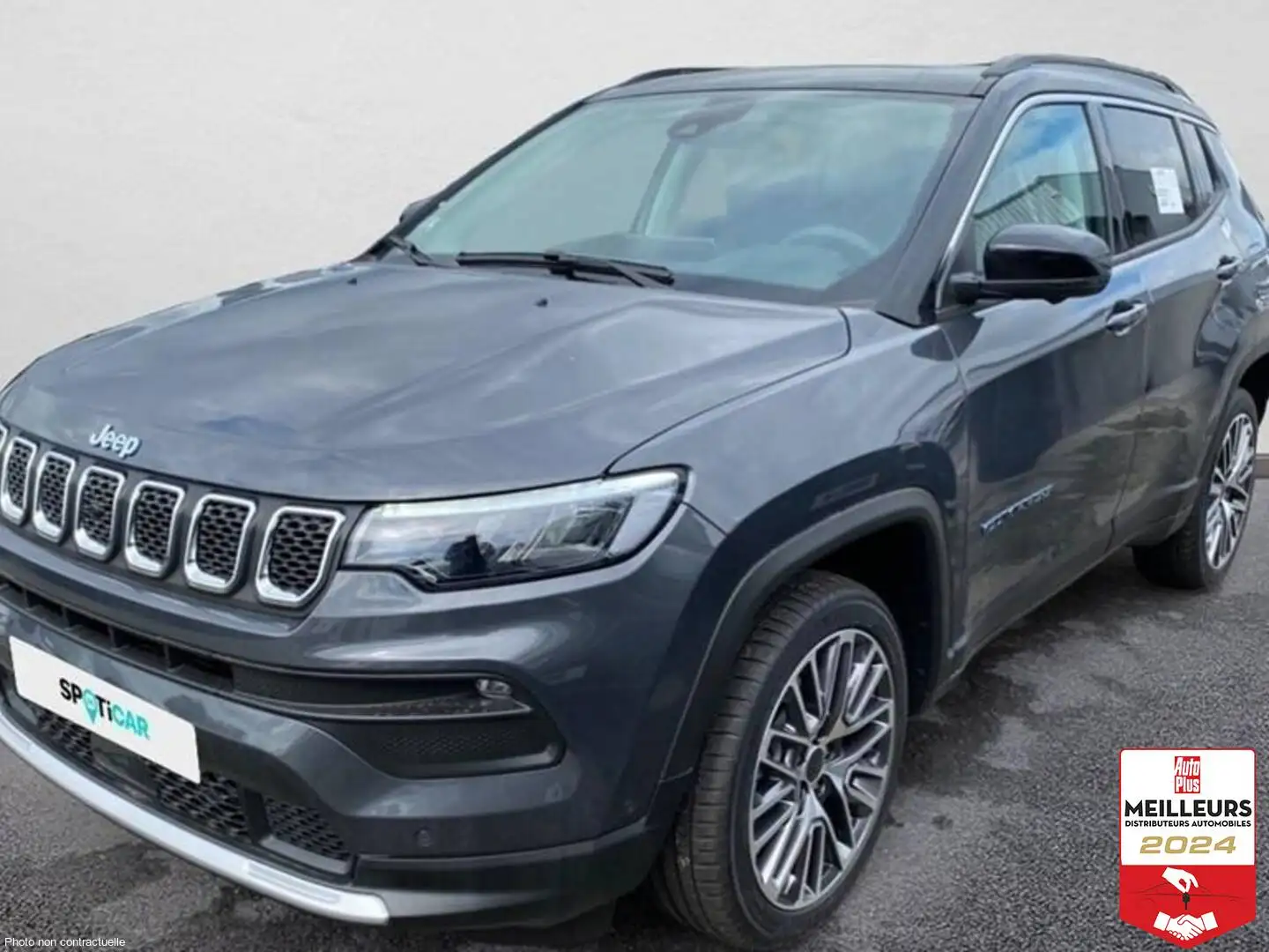Jeep Compass 1.3 phev t4 240 ch 4xe eawd limited Blanc - 1