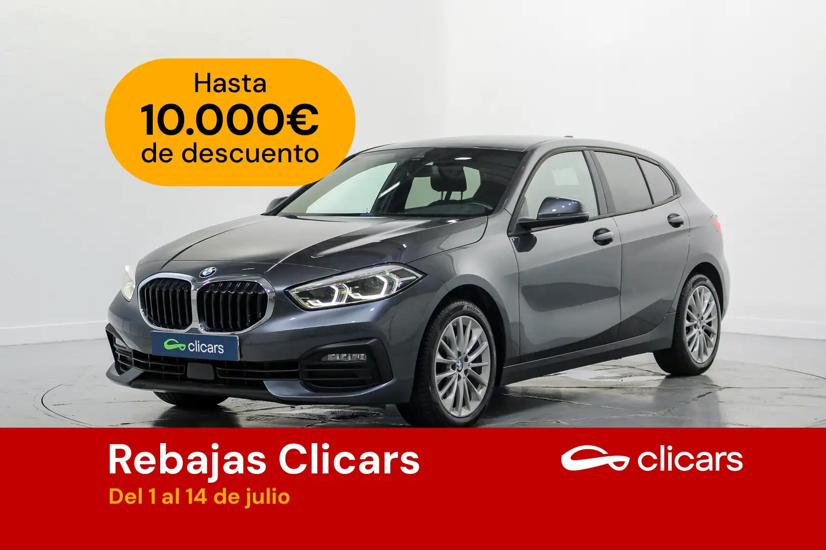 BMW 118 118dA Gris - 1