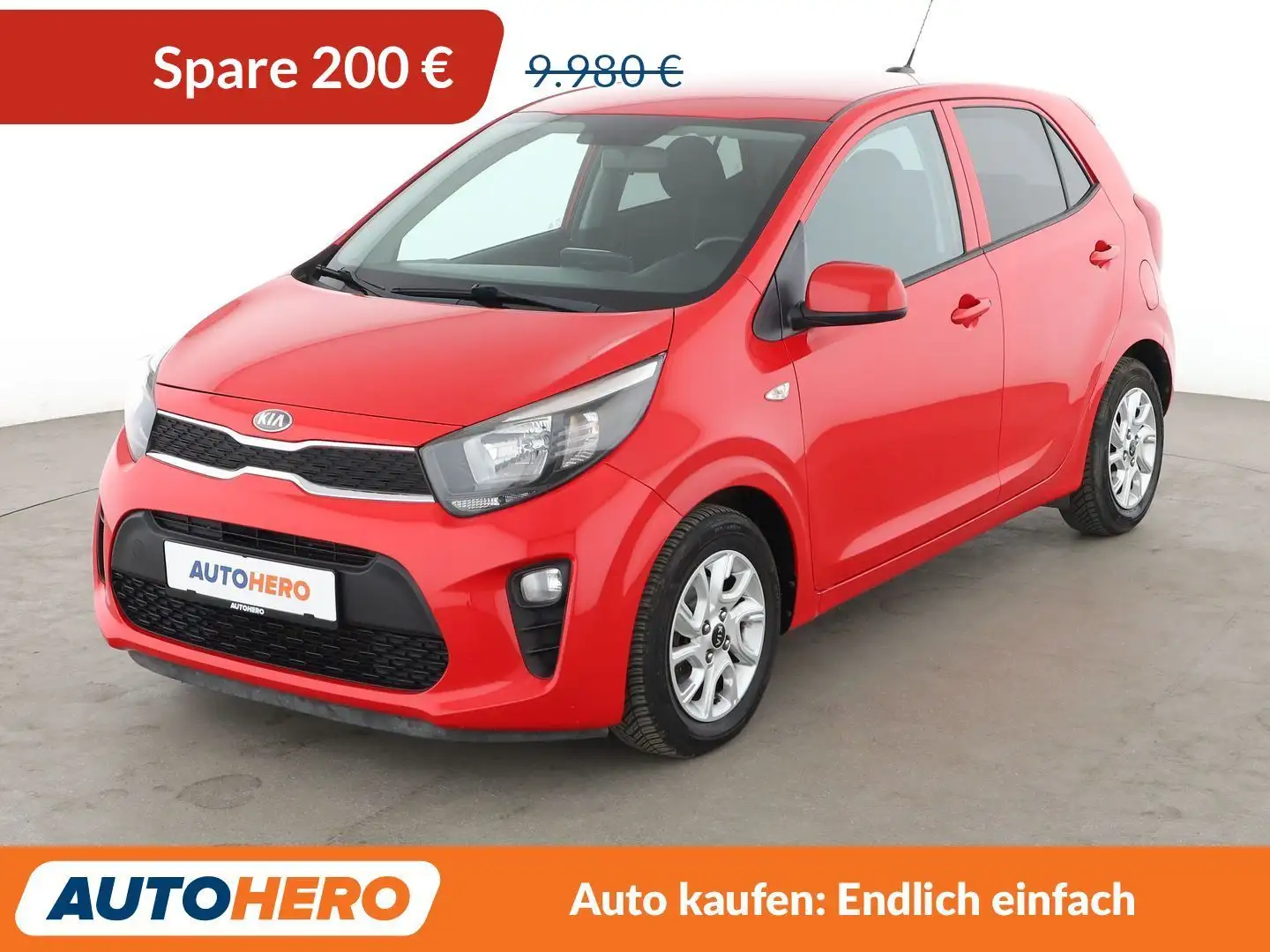 Kia Picanto 1.0 Dream Team*NAVI*SHZ*ALU*KLIMA* Rot - 1