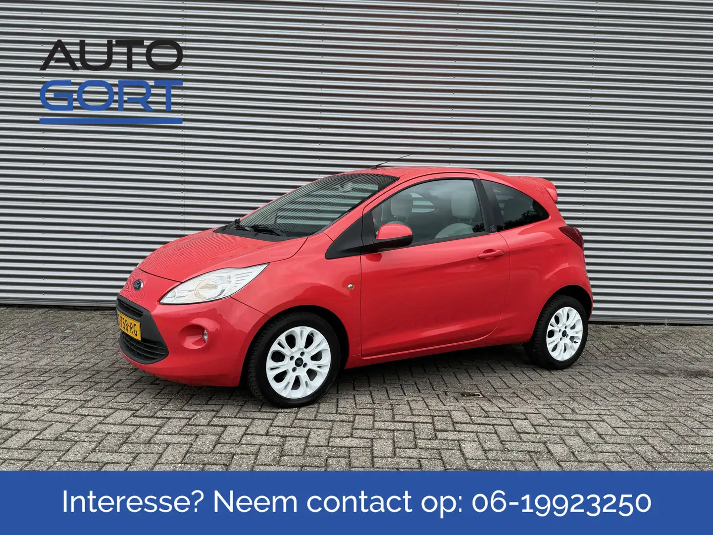 Ford Ka/Ka+ 1.2 Titanium | Airco | Alu velgen | Red - 1