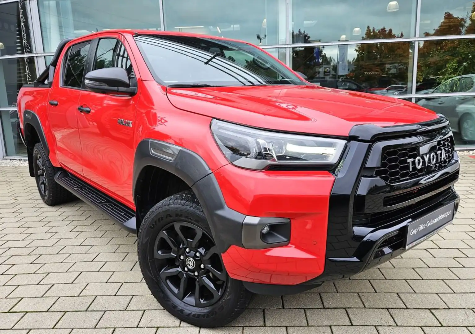 Toyota Hilux 4x4 Double Cab Autmatik Vintage Rojo - 1