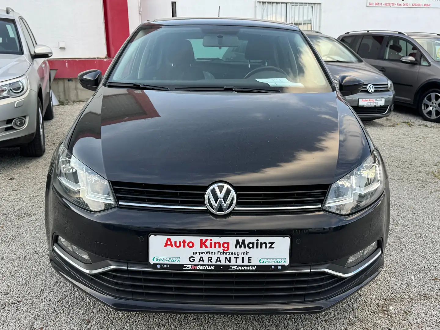 Volkswagen Polo Allstar*MEGA SCHÖN*PONORAMA*LED SCHEINWERFER* Siyah - 2