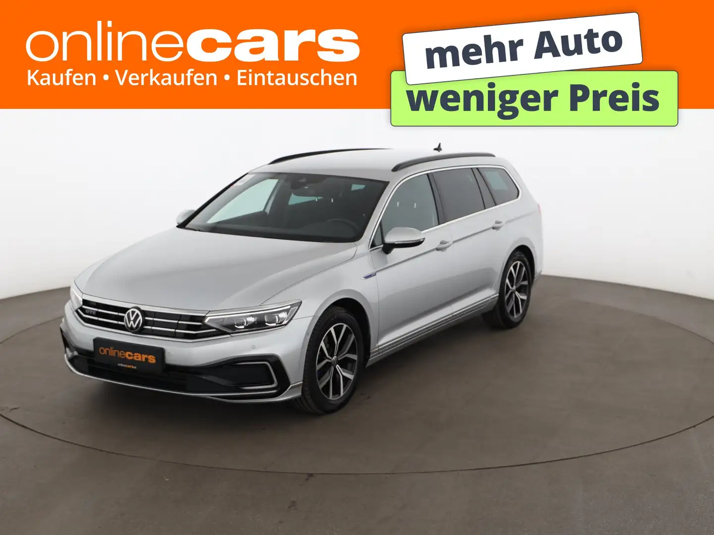 Volkswagen Passat Variant 1.4 TSI GTE Aut MATRIX AHK RADAR Silber - 1