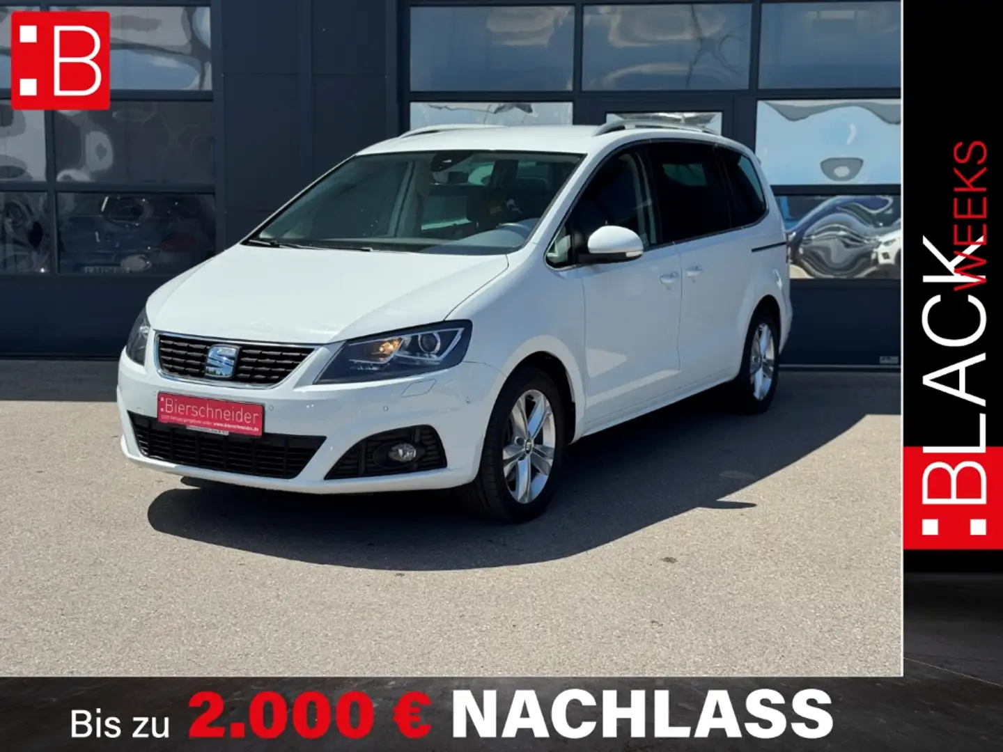 SEAT Alhambra 1.4 TSI DSG Xcellence 7 Weiß - 1