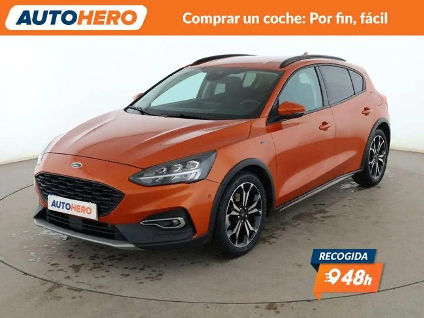 Ford Focus 1.0 EcoBoost Active Naranja - 1