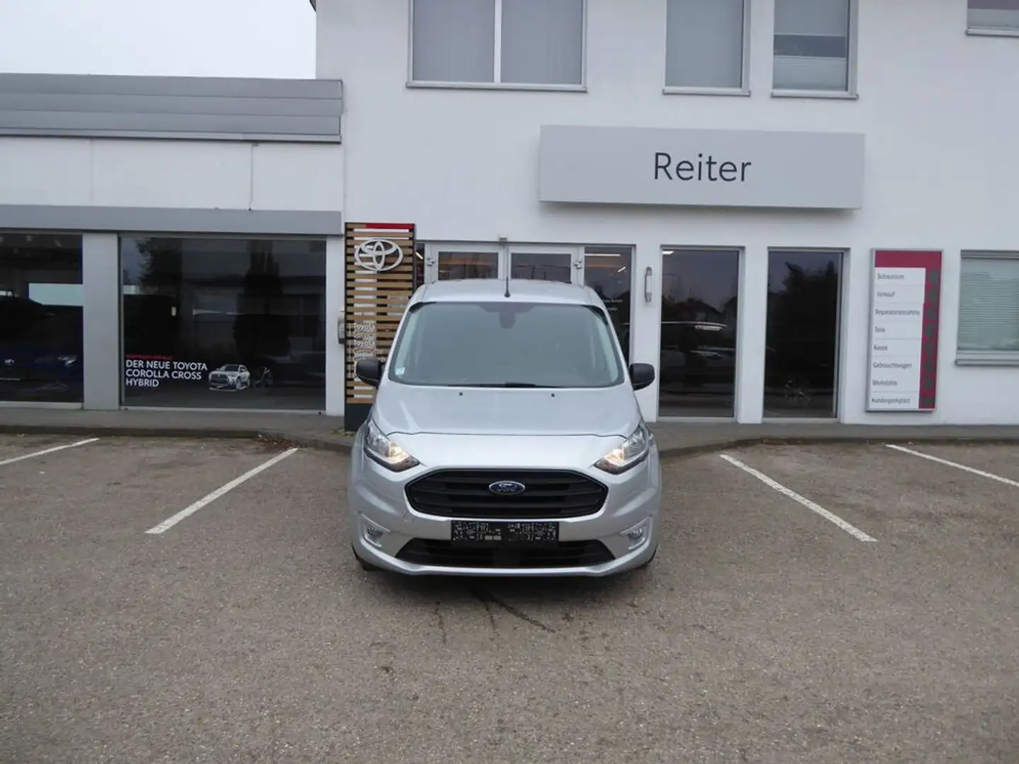 Ford Transit Connect Kasten 1,5 Aut. *MWST* Silber - 1