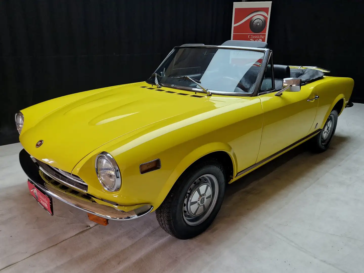 Fiat 124 Spider 1.8cc certificata ASI con C.R.S. Žlutá - 1