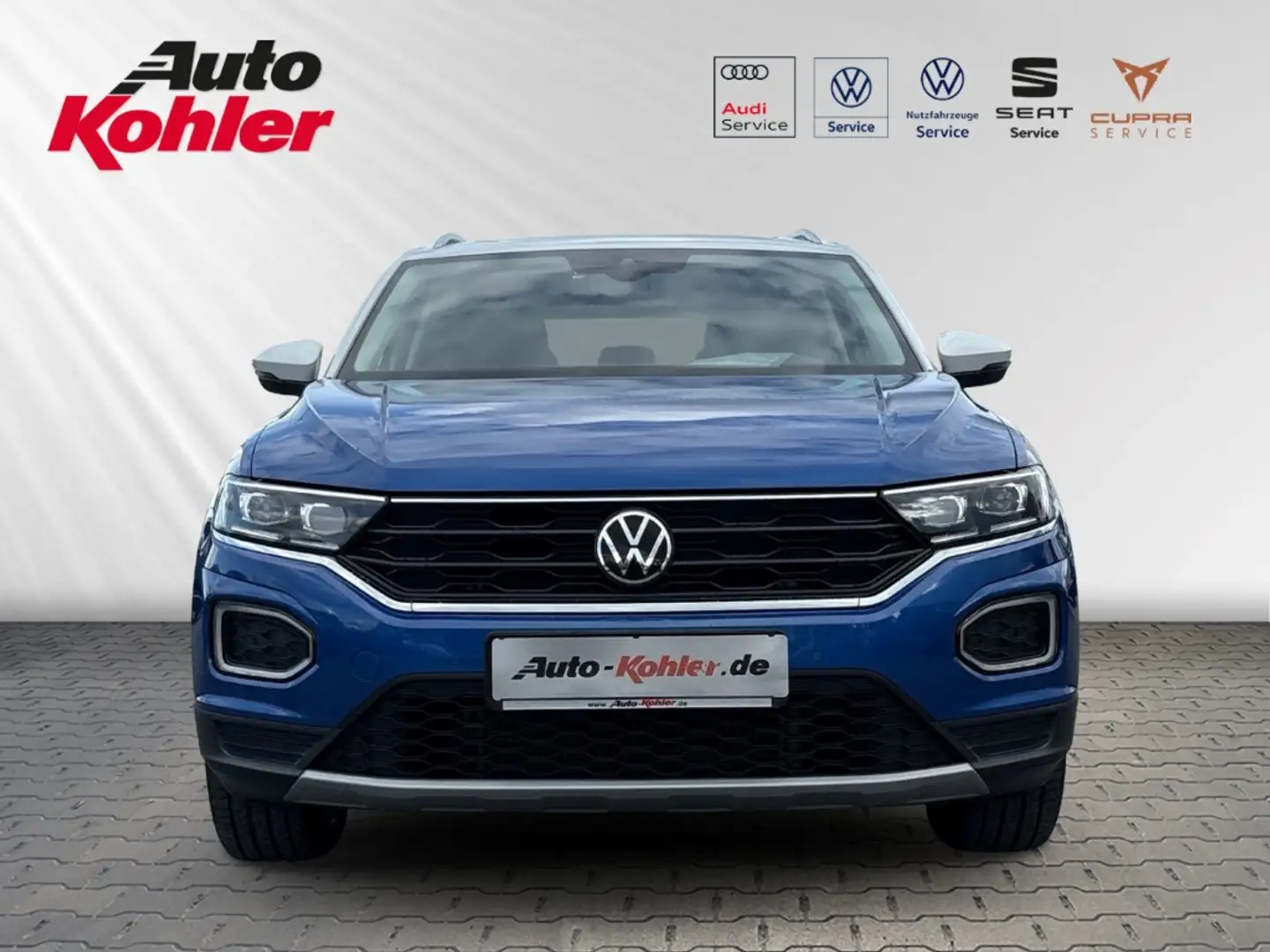 Volkswagen T-Roc Style 1.0 TSI Panorama Standheizung AHK Blau - 2