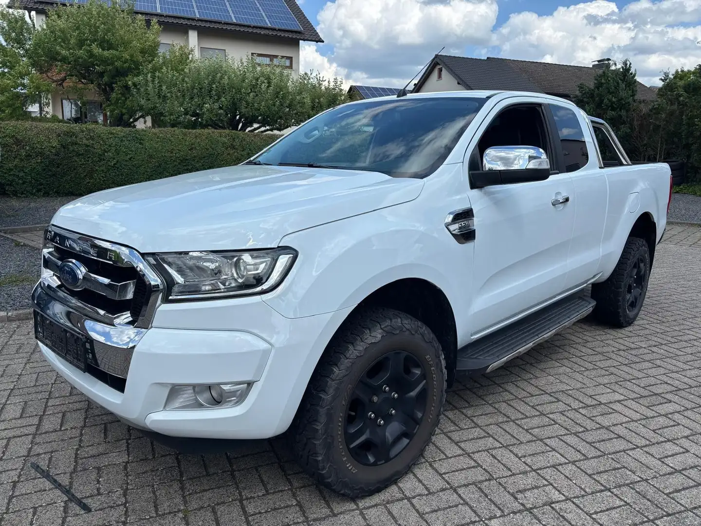 Ford Ranger Limited Extrakabine 4x4 Leder Navi LKW Weiß - 1