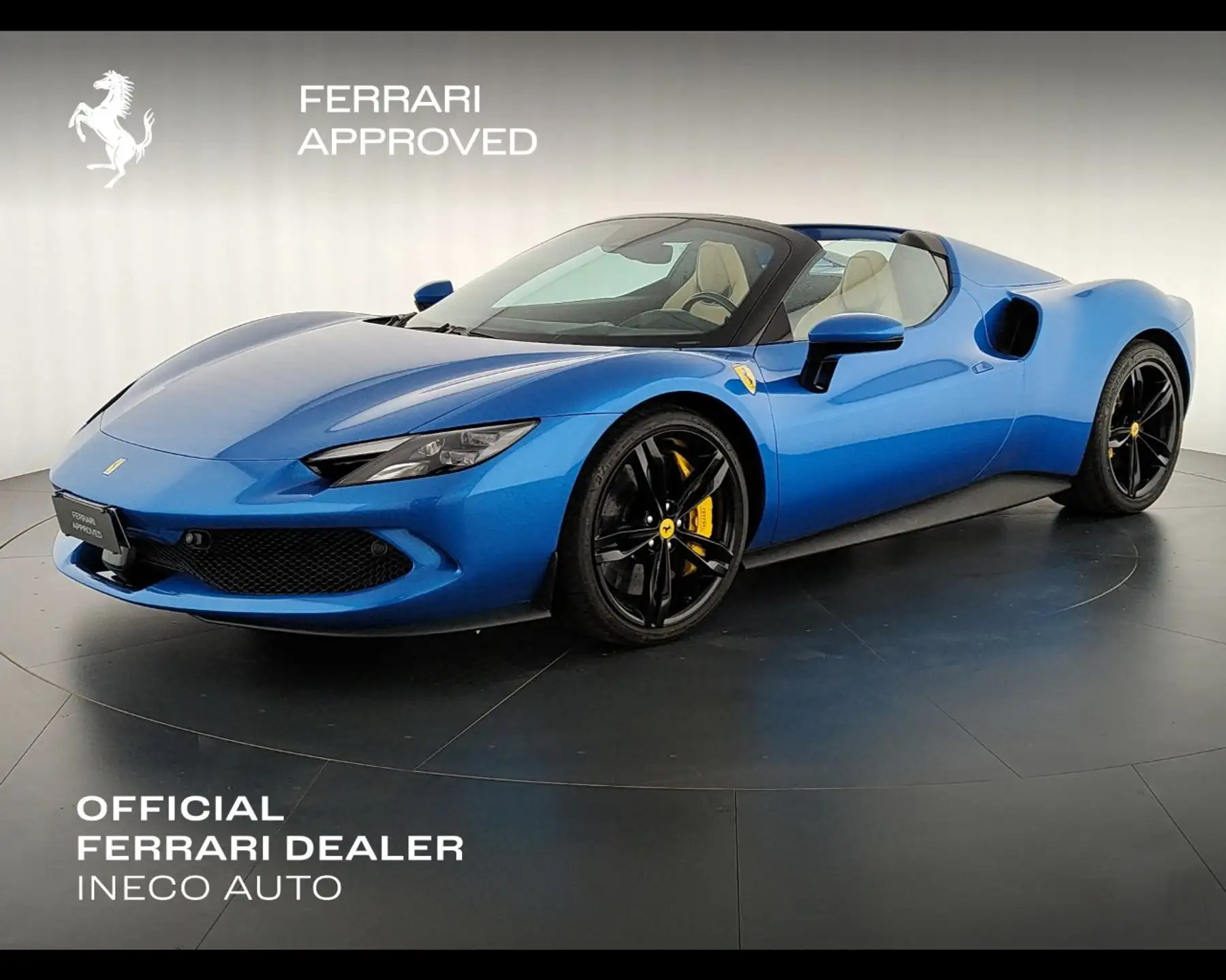 페라리 296 GTS 2025 파랑 사진 1