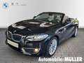 BMW 220 i Cabrio Lenkradheiz. Tempomat Sitzheiz. KeylessGo Noir - thumbnail 1
