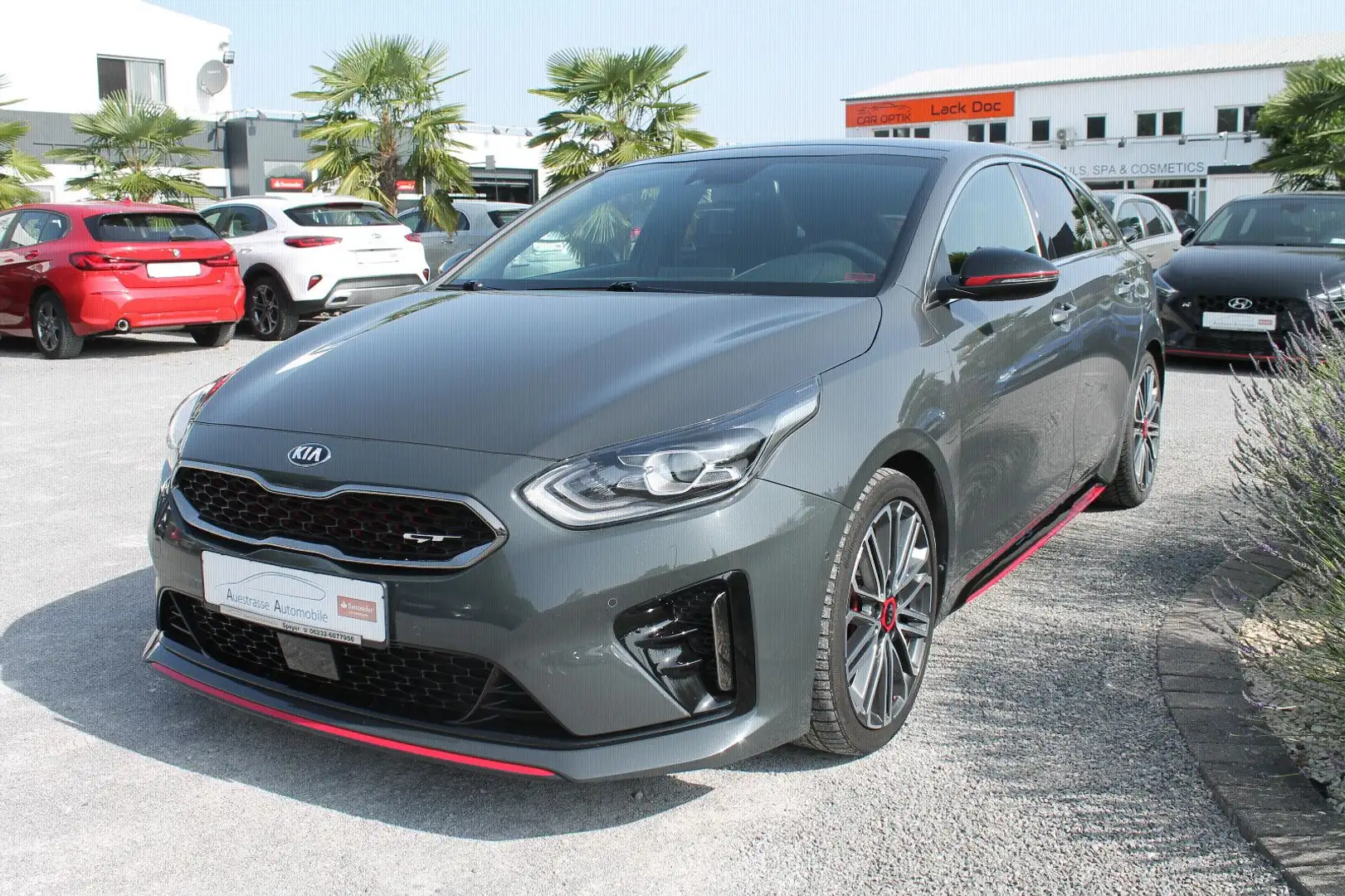 Kia ProCeed / pro_cee'd ProCeed GT, Facelift, Vollausstattung, AHK Grau - 2