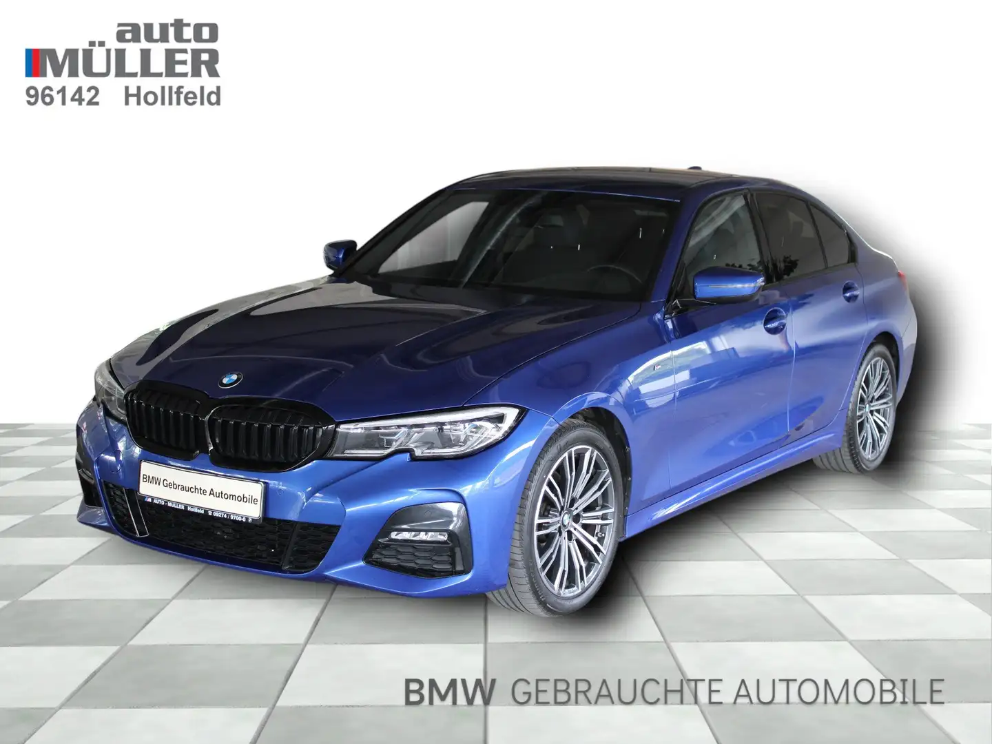 BMW 320 d xDrive A M Sport HiFi DAB WLAN Komfortzg. Blau - 1