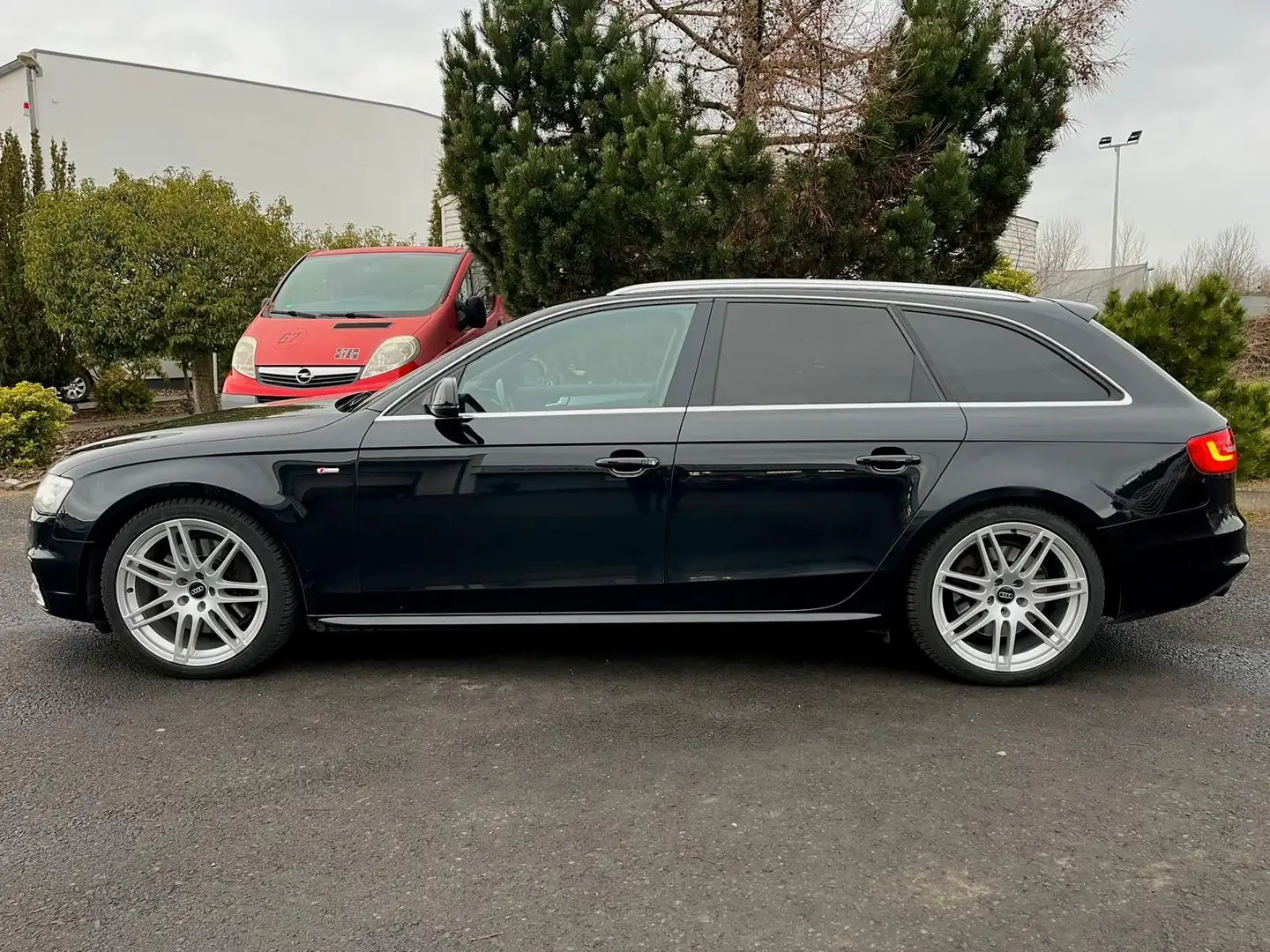 Audi A4 3.0 TDI Avant S line Sportpaket quattro Negro - 2