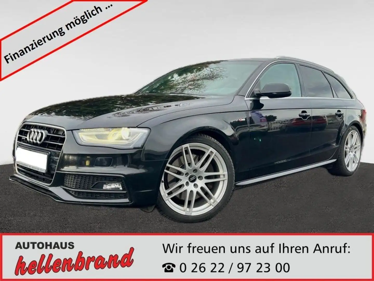 Audi A4 3.0 TDI Avant S line Sportpaket quattro Negro - 1