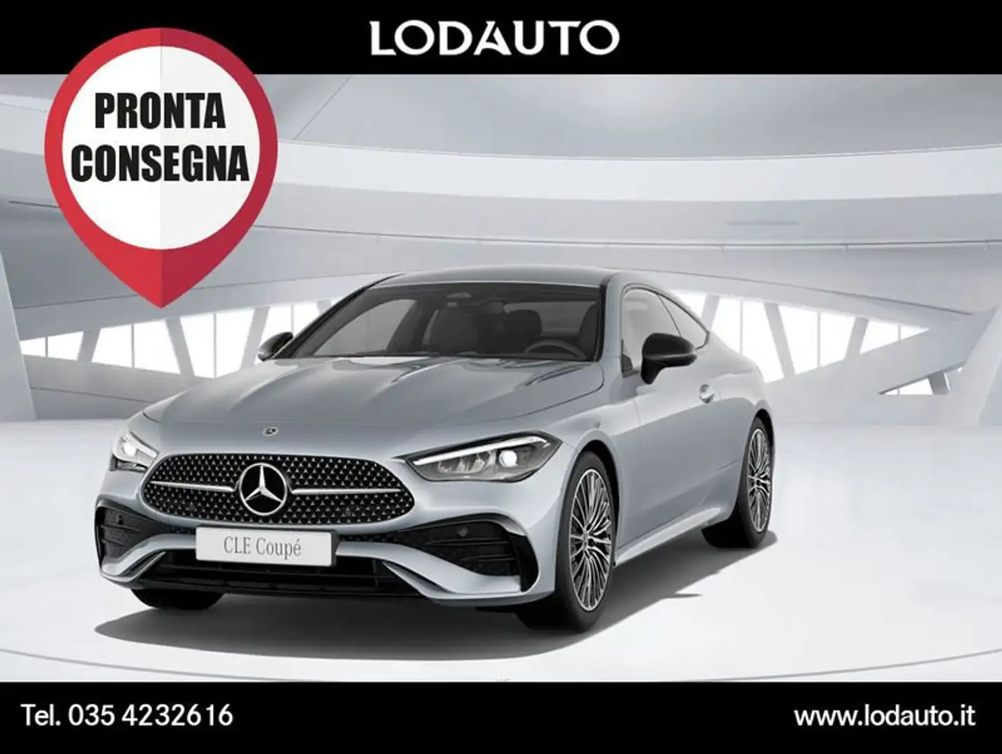 Mercedes-Benz CLE 220 CLE 220 d Coupé AMG Line Advanced Srebrny - 1