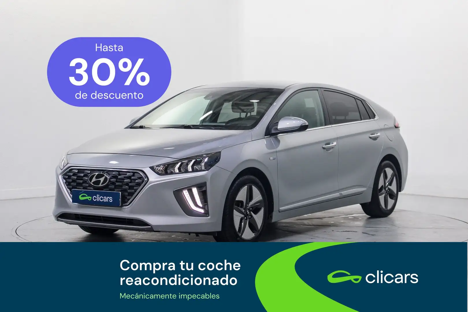 Hyundai IONIQ HEV 1.6 GDI Tecno Plateado - 1